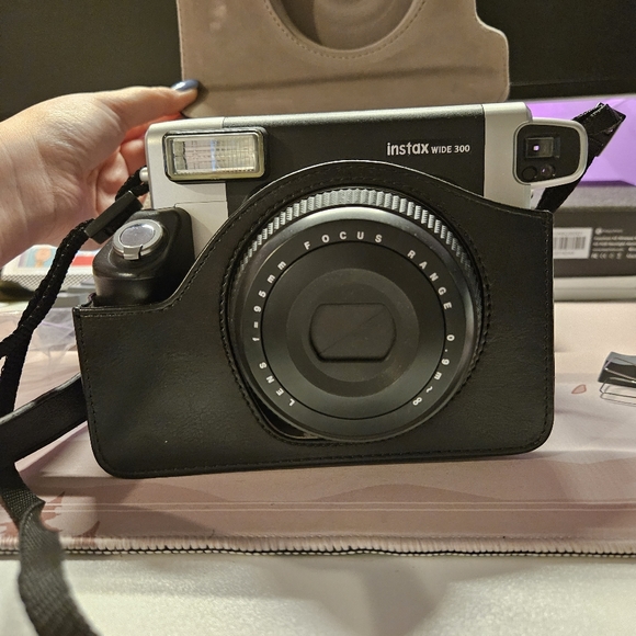 Fuji Instax Wide 300 instant film camera with case - Picture 1 of 4